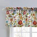 Greenland Home Astoria Window Valance, 84x19,White