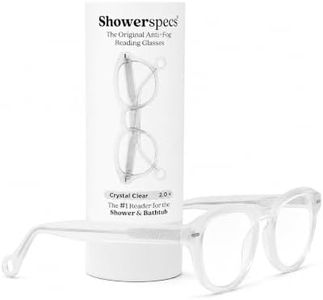 Showerspecs Anti Fog Glasses for Reading – Women & Men's Reading Glasses 2+