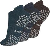 Hylaea Ankle Non Slip Socks with Gr