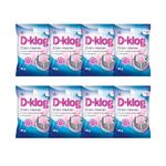 D-Klog Drain Cleaner Powder (40g x 8 Units), Removes Clogs, Blockages in Washbasin, Septic Tank, Sinks, Pipes within 30 mins.Drain expert | Sink cleaner| Toilet Cleaner | No manual hassle required