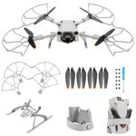 DJI Mini 3 Pro Propeller Protector, Propellers for Mini 3 Pro Accessories, Drone Propeller Guards, Landing Gear, Fixer Propeller Holder Prop Strap for DJI Mini 3 Pro fly more Kit Drone Accessories