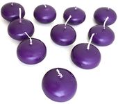 Biedermann & Sons Round Floating Candles, 10-Count, Small, Purple, Piece