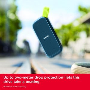 SanDisk Portable SSD 1TB – External Solid State Drive, 800MB/s, Drop Protection