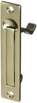 Baldwin 0465056 Edge Pull Handle, Door Hardware, Lifetime Satin Nickel