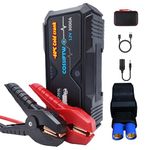 COSSIFTW Jump Starter 3000A Peak Car Starter Cold Crank(Up to 10L Gas or 8L Diesel Engine) 12V Jump Box Battery Booster Portable Power Pack with USB Quick Charge for Pickup Motorcycle Boat RV Tractor