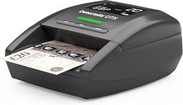 Detectalia D7X - Counterfeit banknote Detector - Checks GBP, EUR, CHF, PLN & SEK, verifies in 0.5 Seconds, 100% Accurate, UK Plug