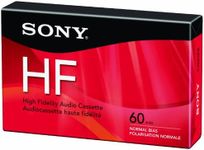 Sony C60HFR Single 60-Minute Type 1 Audio Cassette Tape (International Version)