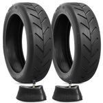 8.5x2.0 Inches Electric Scooter Tires and 50/75-6.1 Heavy Duty Inner Tubes TR4A Straight Valve Compatible with 8 1/2X2 8.5 x 2.0 Gotrax Gxl V2/Xiaomi M365 Electric Scooter Tire and Inner Tubes