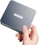 WI-6 Mini PC,Intel Alder Lake N95(3.4 GHz) Mini Computer, 8GB RAM 256GB M.2 SSD,Support Triple 4K UHD/HD 2.0/LAN/Dual-Band WiFi for Home/Office (Intel 12th N195 8GB DDR4 RAM 256GB SSD)