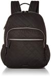 Vera Bradley Women's Performance Twill Campus Backpack, Black, One Size