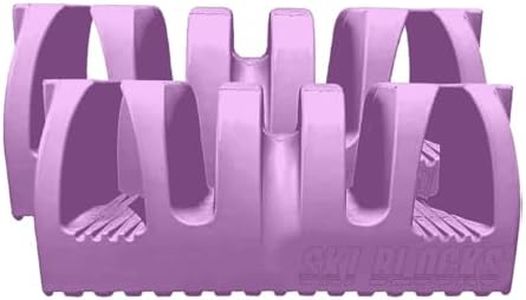 Portable Protection for Your Skis & Snowboards I Magnetic I Made in America (Lavender, Two Pack)