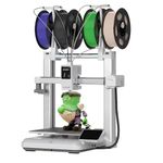 Anycubic Kobra X 3D Printer, 4-Colour Printing,19-Color Max, 2X Material Savings,300℃ Nozzle,Supports PLA/PETG/TPU/PVA, for Small Business & Studio Use, 260x260x260 mm