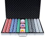 1000pcs Poker Chips Set, Casino Bet