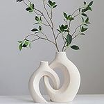 Ceramic Vase Set - 2 Flower Donut M