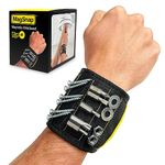 MagSnap Magnetic Wristband by Wrap-It Storage - Wrist Magnet Tool Belt and Screw Holder - Great Tool Gift for Dad