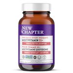 New Chapter Every Woman's One Daily 55+ - Multivitamin for Women - Supports Immune, Bone & Vision Health - Gentle on the Stomach - Non-GMO, Gluten Free, Dairy Free, Vegetarian & Kosher - 30 Tablets