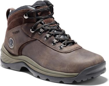 Timberland Men’s Flume Waterproof Boots, UK 10 – Brown Leather