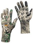 WOLFHUNT Lightweight Camouflage Hunting Gloves, Men/Women Anti-Slip Camo Archery Gloves for Hunting, Camo MP, XL/XXL