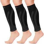 CAMBIVO 3 Pairs Calf Compression Sl