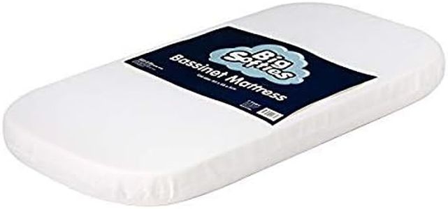 Big Softies Bassinet Mattress, White