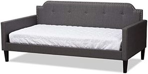 Baxton Studio Daybeds, Twin, Grey