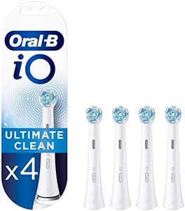 Oral-B iO Ultimate Clean Toothbrush Heads, White (Pack of 4)