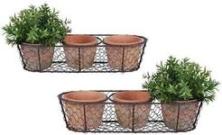 Set of 2 Esschert Design Aged Terra