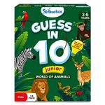 Skillmatics Card Game - Guess in 10 Junior World of Animals for Kids, Boys, Girls, and Families Who Love Board Games and Educational Toys, Travel Friendly, Gifts for Ages 3, 4, 5, 6