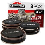 X-Protector Furniture Sliders - 8 P