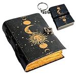 Sun & Moon Journal With Keychain, V