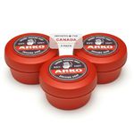 Luxury Shaving Soap Classic Red – 3 Pack – Traditional Formula – Est. 1957