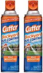 Cutter Backyard Bug Control - Outdoor Fogger - Kills Mosquitoes - 16 OZ (453 g) Per Can - Pack of 2 Cans