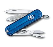 Victorinox, Classic SD, Swiss Army Pocket Knife, Small, Multi Tool, Camping, 7 Functions, Blade, small, Nail file, Screwdriver 2.5 mm