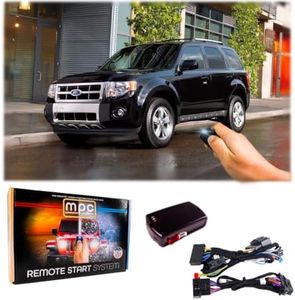 MPC Factory Remote Activated Remote Start Kit for 2008-2012 Ford Escape - Key-to-Start - Semi Plug-n-Play - Uses Factory Key