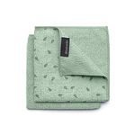 Brabantia - Sinkside Microfibre Dish Cloths - Machine Washable - Absorbs 7 Times its Own Weight - for Cleaning Dishes & Countertops - Less Detergent Needed - Set of 2 - Jade Green