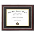 upsimples 11x14 Diploma Frame with 