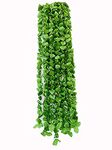 Veecraft Artificial Ashok Leaves Garlands for Decoration 4.5 ft Long, Ashok Ke Patte ki t Toran for Home, Wedding, Festivals, Durga Pooja, Diwali, Ganesh Chaturthi (400gsm, Pack of 5, Green)