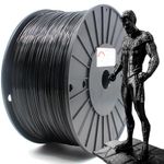 RepRapper PLA Plus Filament 1.75mm, PLA Pro PLA+ 3D Printer Filament, 6.6 LBS (3KG) Spool, Dimensional Accuracy +/- 0.03mm, Fit Most FDM 3D Printers, Black