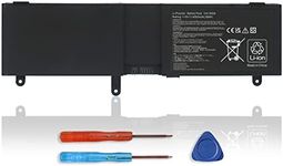High Performance C41-N550 Battery Compatible with ASUS N550 N550J N550JV N550JA N550JK N550JX N550LF Q550 Q550L Q550LF G550 G550J G550JK C41N550 0B200-00390000 [15V 59Wh 4000mAh] - High Capacity