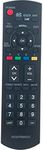 AIDITIYMI N2QAYB000221 Replacement IR Remote for Panasonic Plasma TV TH-42PX80U TH-42PZ80U TH-46PZ80U TH-50PZ80U TH-50PX80UA TH-50PE8U TH-50PX80U TH-C42HD18 TC-26LX85 TC26LX85N TC-26LX85N TC-32LX85