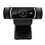 Logitech C922x Pro Stream Webcam 1080p Camera for HD Video Streaming