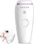 Juflix IPL Hair Removal Device IPL Permanent Painless Hair Remover for Women and Man UPGRADE to 300,000 Flashes Facial Body Professional Hair Treatment Wholebody Home Use, White