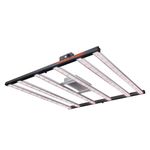 Spider Farmer SE5000 480W LED Grow Light, Samsung LM301H EVO Diodes, 2025 Upgraded Remote App Control, Full Spectrum Dimmable Daisy Chain Bar Style Growing Lamp for Indoor Plants, 120cmx120cm Coverage