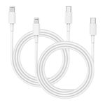 USB C to Lightning Cable 2 Pack 2m, Apple MFi Certified iPhone Charge Cable USB C Fast Charging for iPhone 13/13 mini/13 Pro/13Pro Max/12/12 mini/12Pro/12 Pro Max/11/X/XS/XR/ 8 Plus/MacBook