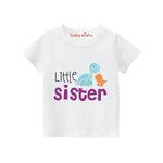 baby wish Raksha Bandhan T-Shirt for Boy’s and Girl’s T-Shirt Raksha Bandhan Brother Sister Combo T-Shirts Short Sleeve Top White Big Brother & Little Sisters