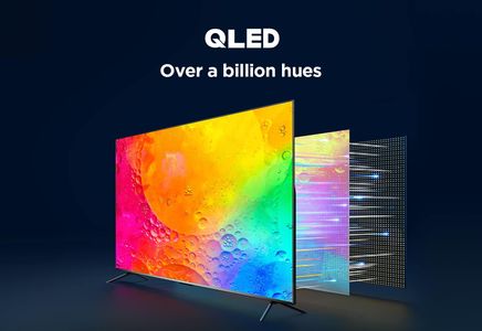 TCL 55" QLED 4K Ultra HD Android Smart TV – Dolby Atmos, Voice Control