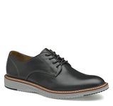 Johnston & Murphy Upton Plain Toe Men’s Shoes - Mens Leather Shoes, Business Casual Shoes for Men, Comfortable Dress Shoes for Men, Black Full Grain, 9.5