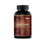 Unique Formula Sexual Strength Supplement with Black Maca, Korean Red Ginseng | 60 Capsules