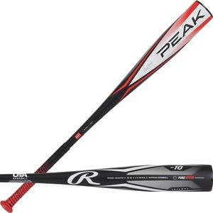 Rawlings | Peak Baseball Bat | USA | -10 | 2 5/8" Barrel | 29"