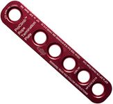 ProClimb 22 kN Rope Termination Plate - Aluminum Rigging Plate for Kermantle Rope 5/8" - 3/4" Diameter (16 mm to 19 mm) - Rope Anchor Plate for Vertical Lifeline Assembly